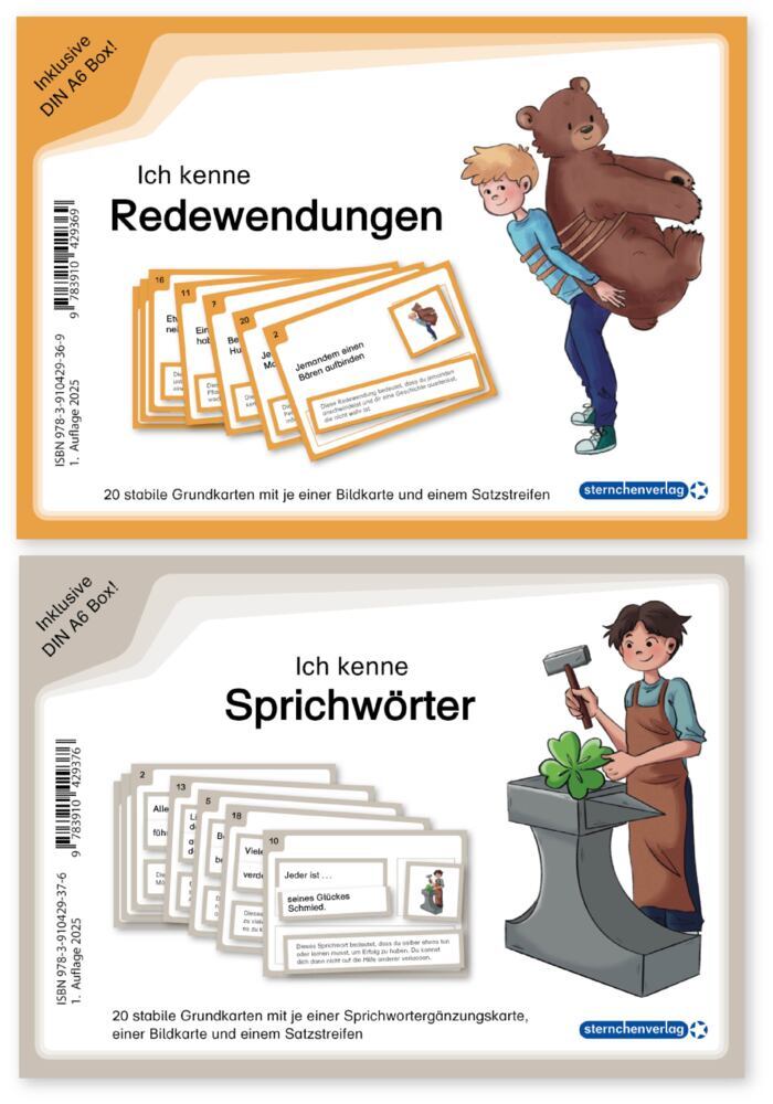 Ich kenne Redewendungen und Sprichwörter im Set (Sternchenverlag Gmbh)