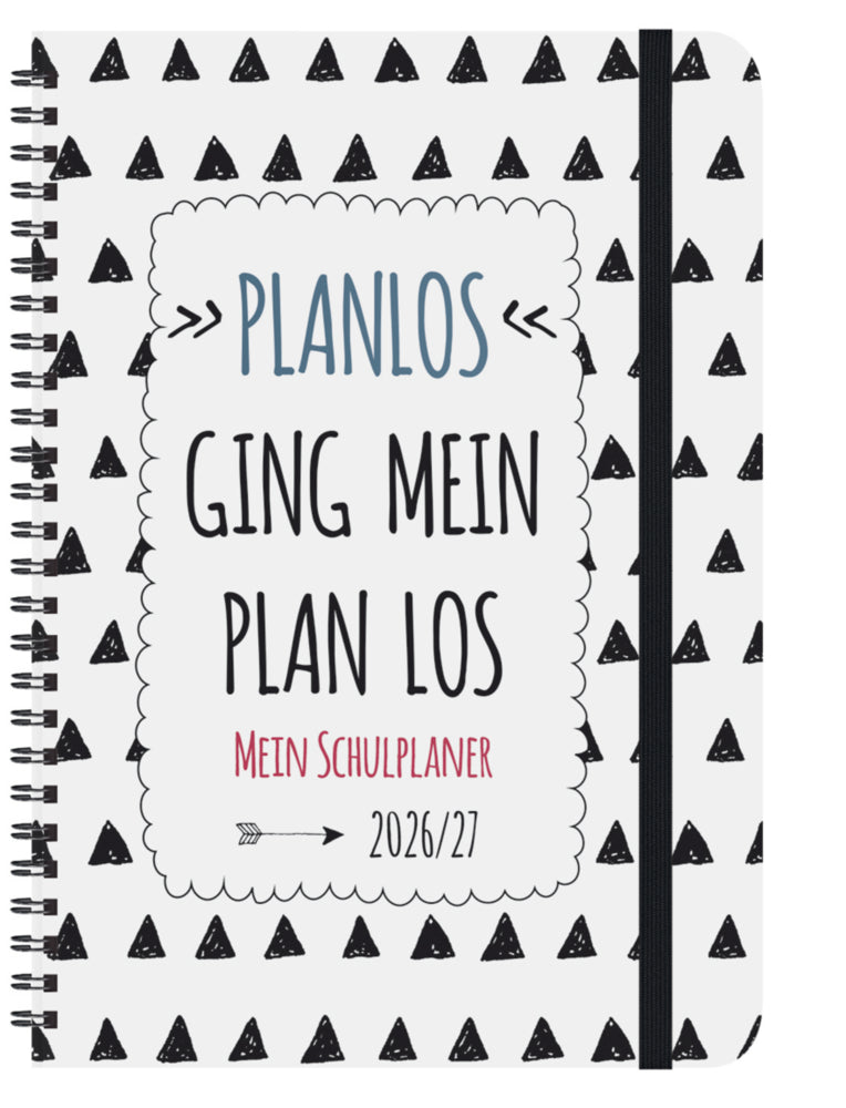 Schülerkalender Planlos 2026/2027 (Korsch Verlag)