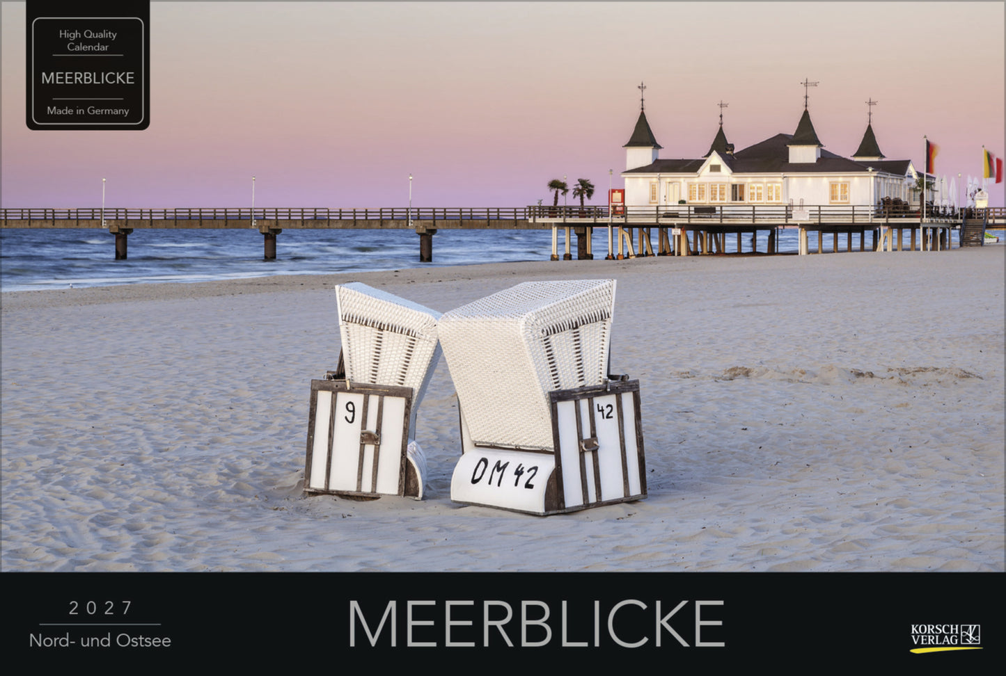 Meerblicke - Nord- und Ostsee 2027 (Korsch Verlag)