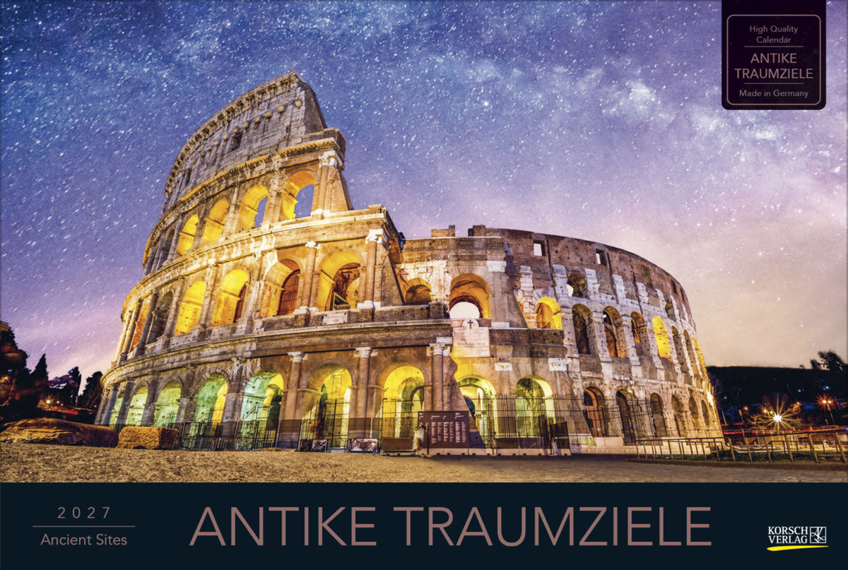 Antike Traumziele 2027 (Korsch Verlag)