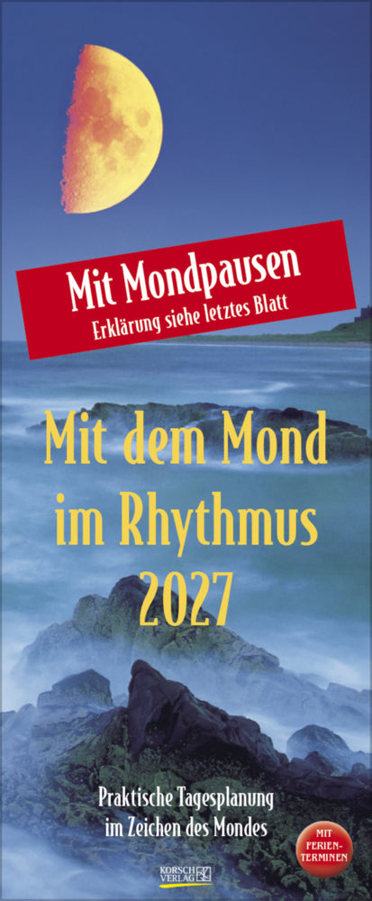 Mond-Planer 2027 (Korsch Verlag)