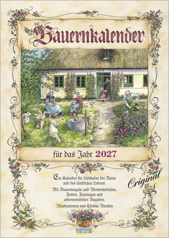 Bauernkalender 2027 (Korsch Verlag)