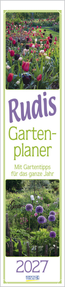 Rudis Gartenplaner 2027 (Korsch Verlag)