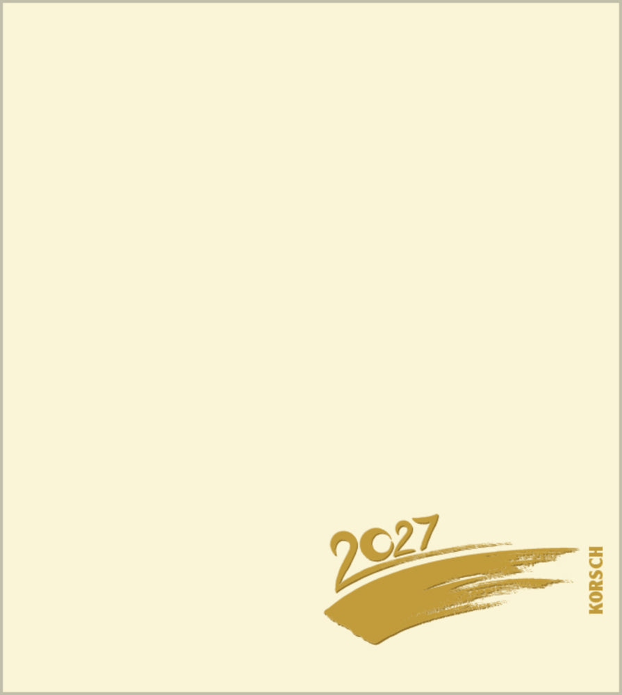Foto-Malen-Basteln Bastelkalender chamois 2027 (Korsch Verlag)