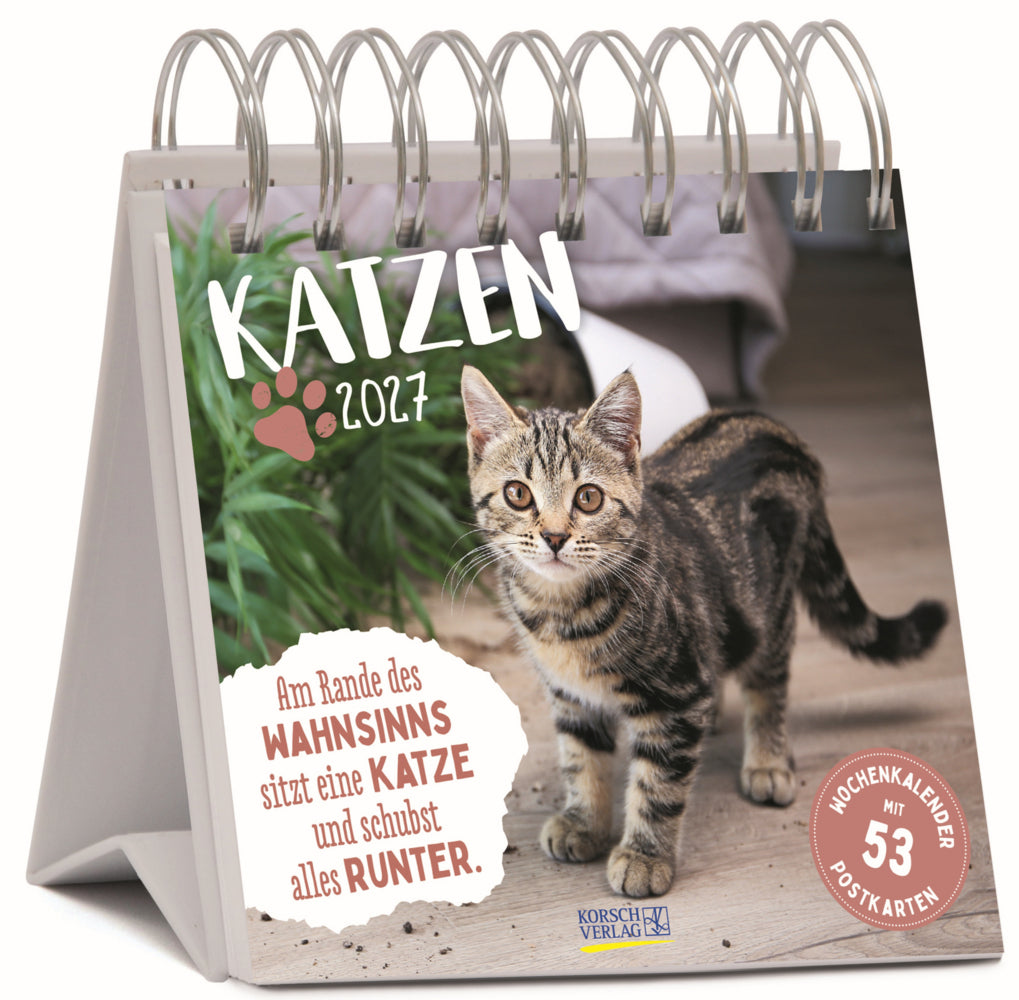 Katzen 2027 (Korsch Verlag)
