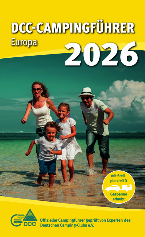 DCC-Campingführer Europa 2026 (Deutscher Camping-Club E.V.)