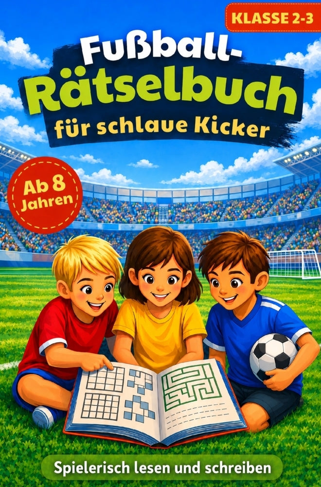 Fußball-Rätselbuch für schlaue Kicker (Tamali Media)