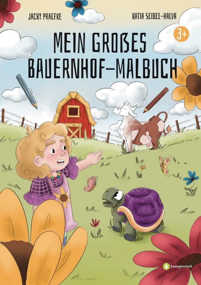 Mein großes Bauernhof-Malbuch (Jacqueline Praefke)