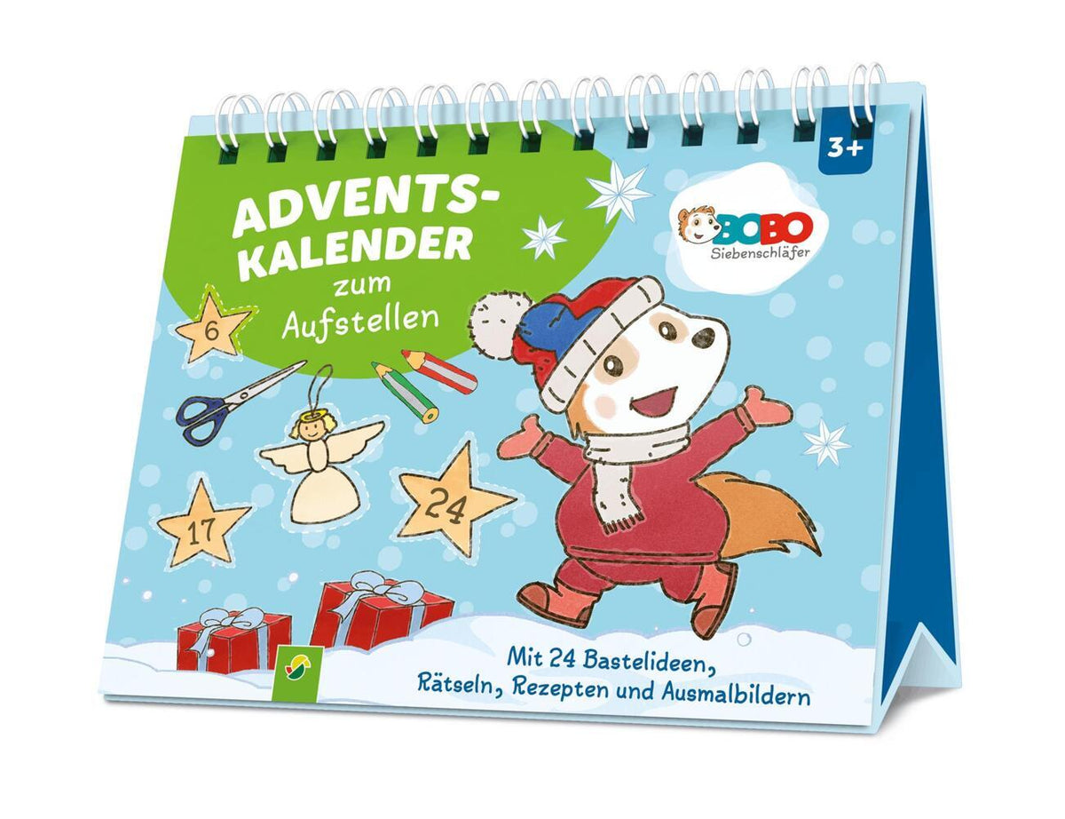 Bobo Siebenschläfer Adventskalender zum Aufstellen