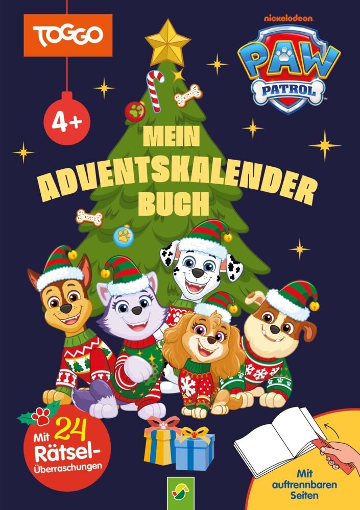 PAW Patrol Mein Adventskalenderbuch