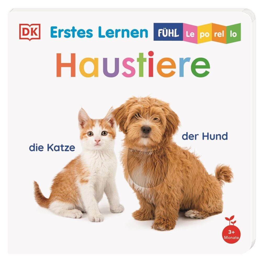 Erstes Lernen Fühl-Leporello. Haustiere (Dk Erstes Lernen)