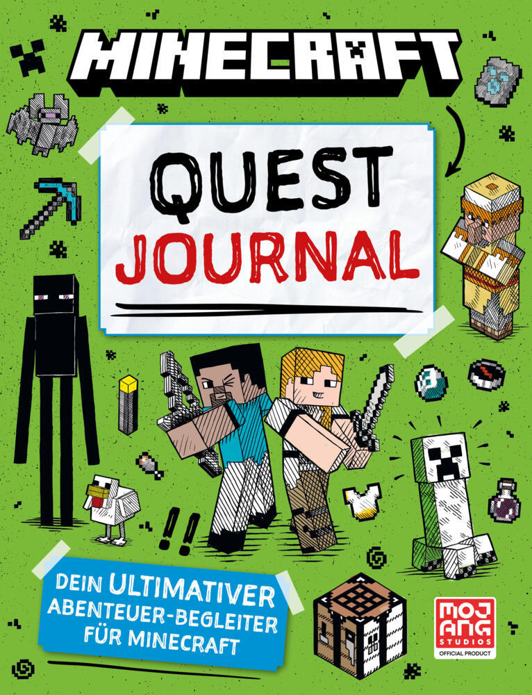 Minecraft Quest Journal. Dein ultimativer Abenteuer-Begleiter für Minecraft (Mojang Ab)