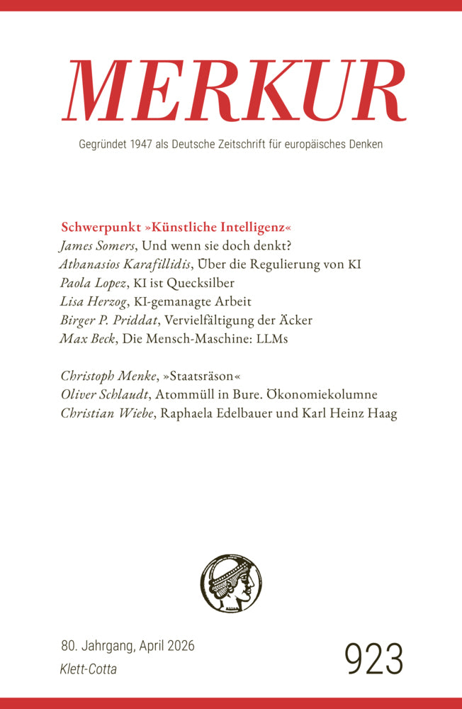 MERKUR 4/2026, Jg.80 (Christian Demand)