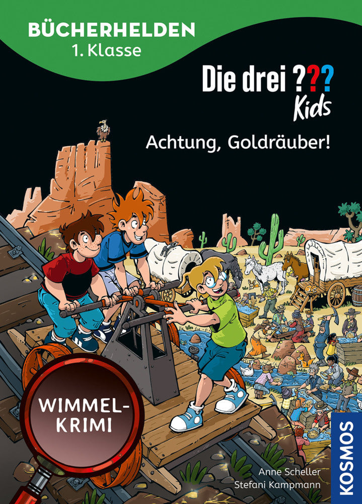 Die drei ??? Kids, Bücherhelden 1. Klasse, Achtung, Goldräuber! (Anne Scheller)