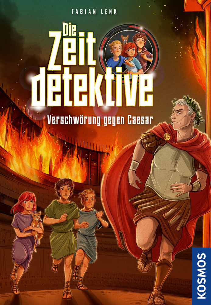 Die Zeitdetektive, 11, Verschwörung gegen Caesar (Fabian Lenk)