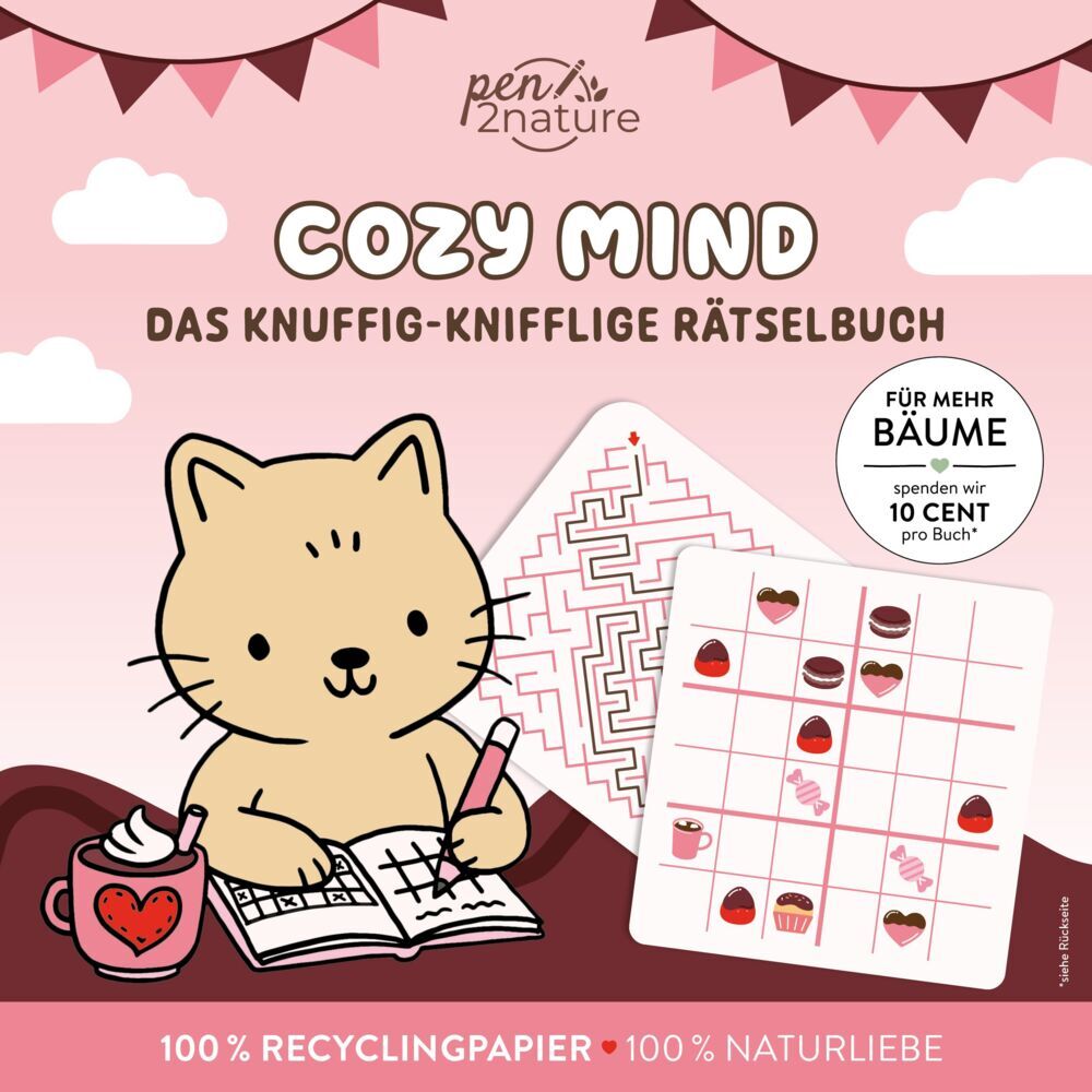 Cozy Mind - Das knuffig-knifflige Rätselbuch