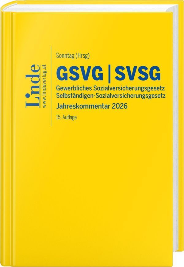 GSVG & SVSG | Gewerbliches Sozialversicherungsgesetz & Selbständigen-Sozialversicherungsgesetz (Robert Atria)