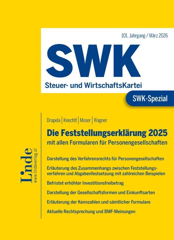 SWK-Spezial Die Feststellungserklärung 2025 (Christian Drapela)