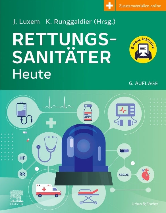 Rettungssanitäter Heute + E-Book (Jürgen Luxem)