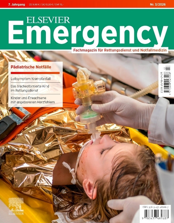 ELSEVIER Emergency. Pädiatrische Notfälle. 3/2026 (Matthias Klausmeier)