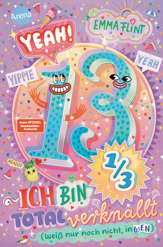 Endlich 13 (2). Yeah! 13 1/3 - Ich bin total verknallt (weiß nur noch nicht, in wen) (Emma Flint)