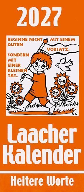 Laacher Kalender- Heitere Worte 2027- (Beate Heinen)