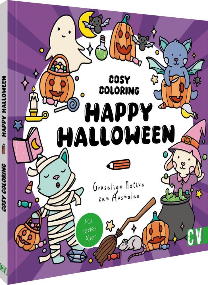 Cosy Coloring - Happy Halloween