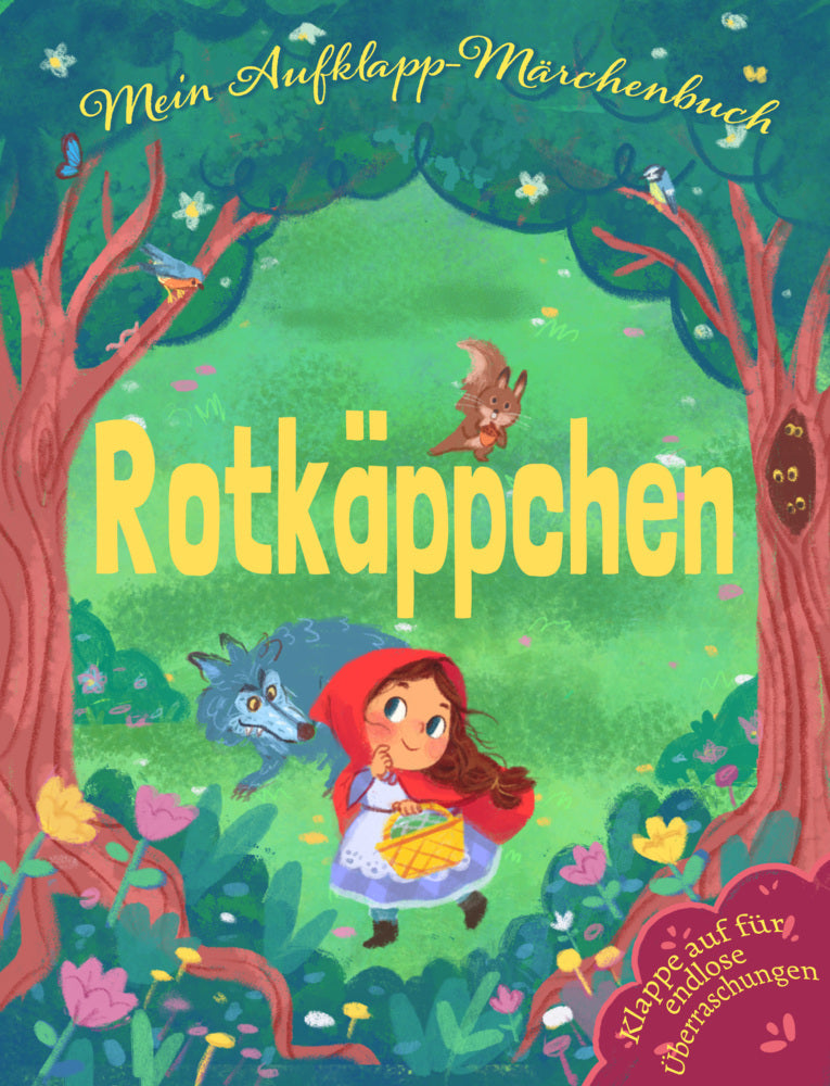 Mein Aufklapp-Märchenbuch Rotkäppchen (White Star Kids)