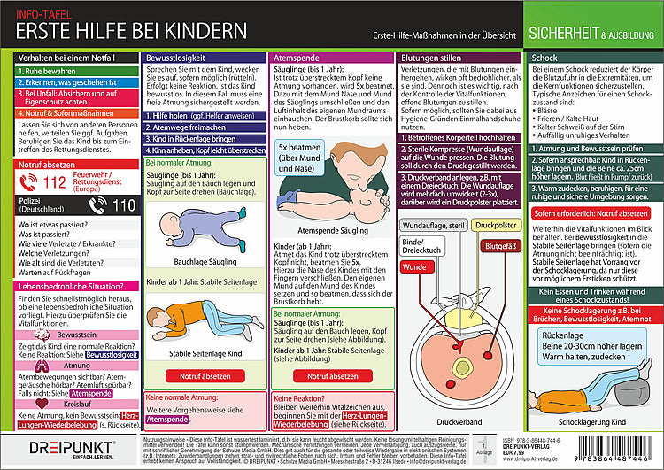 Erste Hilfe bei Kindern (Schulze Media Gmbh)