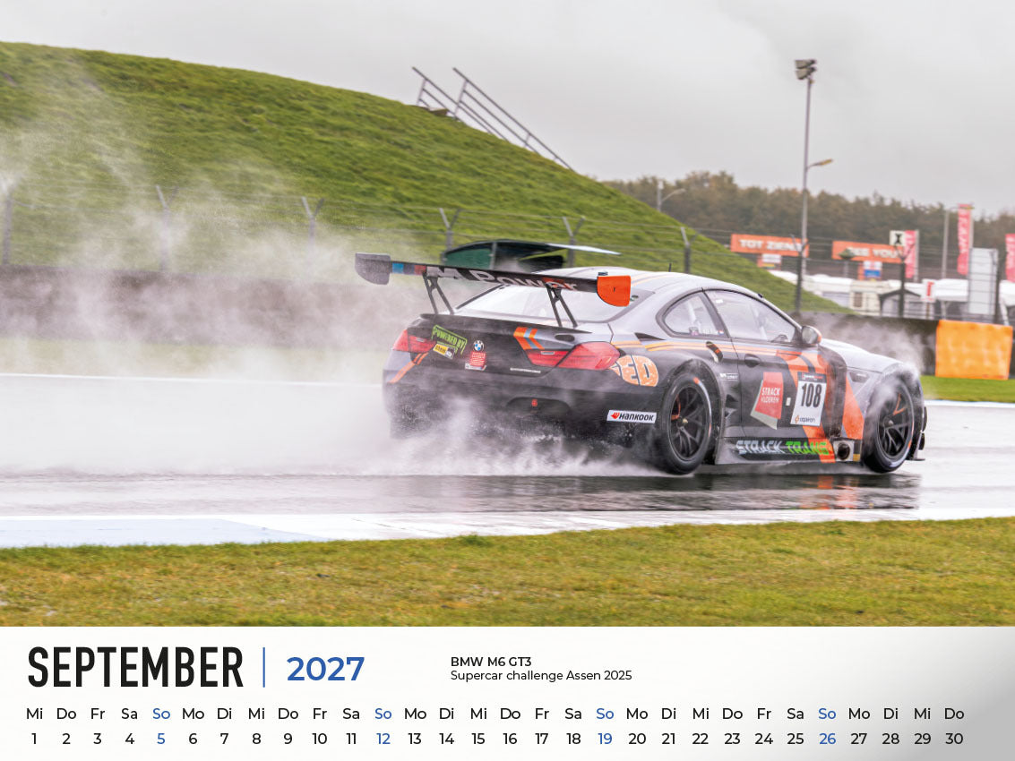 BMW im Rennsport Kalender 2027 (Frank Pommer)