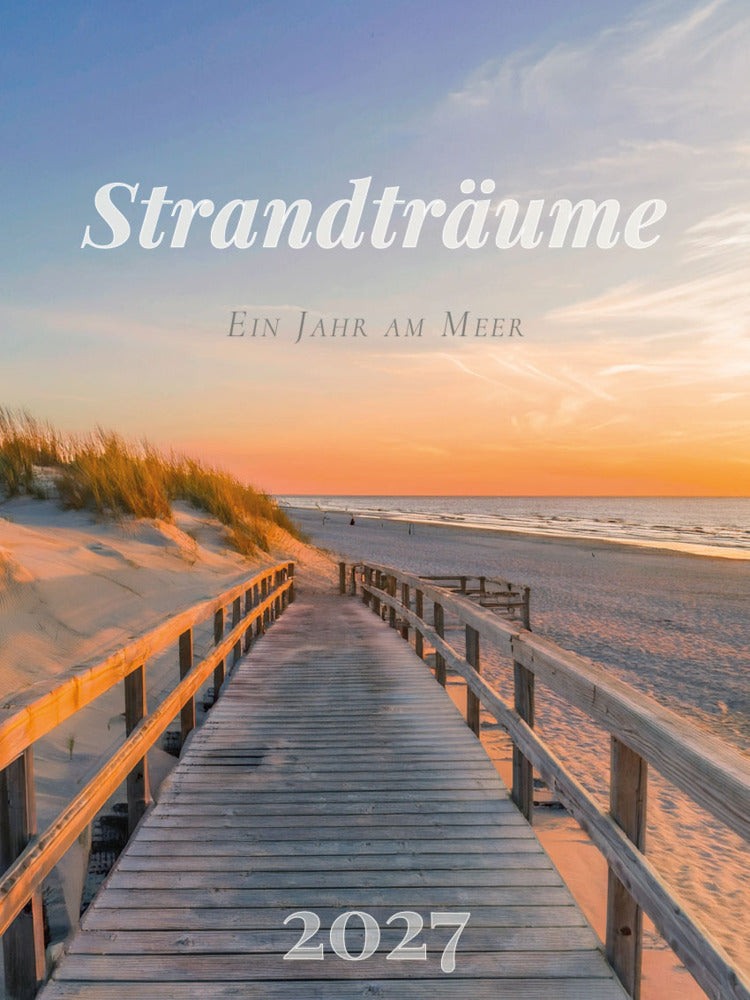 Strandträume- Ein Jahr am Meer Kalender 2027 (Frank Pommer)