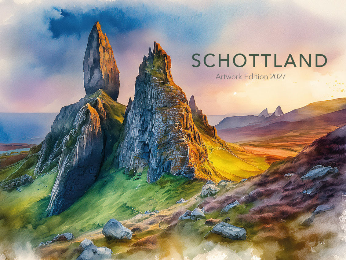 Schottland Artwork Edition Kalender 2027 (Frank Pommer)