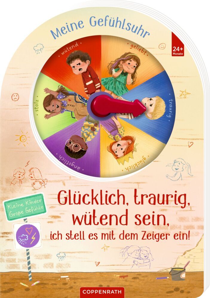 Glücklich, traurig, wütend sein, ich stell es mit dem Zeiger ein!