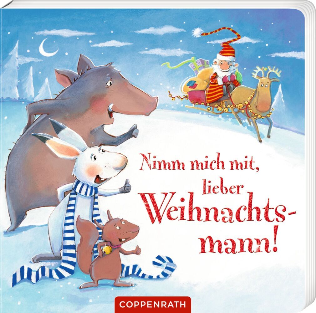 Nimm mich mit, lieber Weihnachtsmann! (Friederun Reichenstetter)