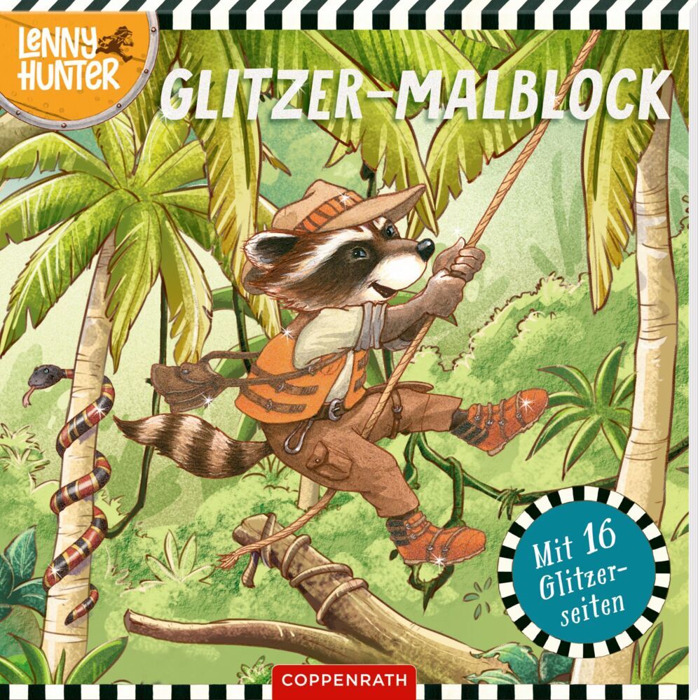 Glitzer-Malblock