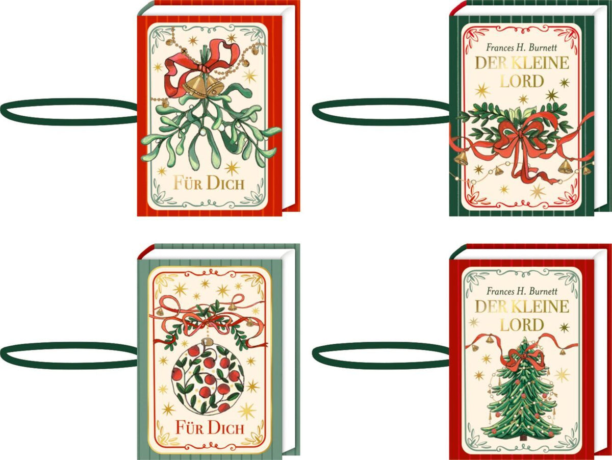Anhänger-Bücher - Festliche Weihnachten