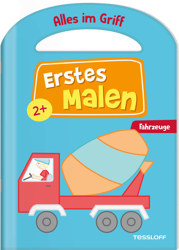 Alles im Griff. Erstes Malen. Fahrzeuge