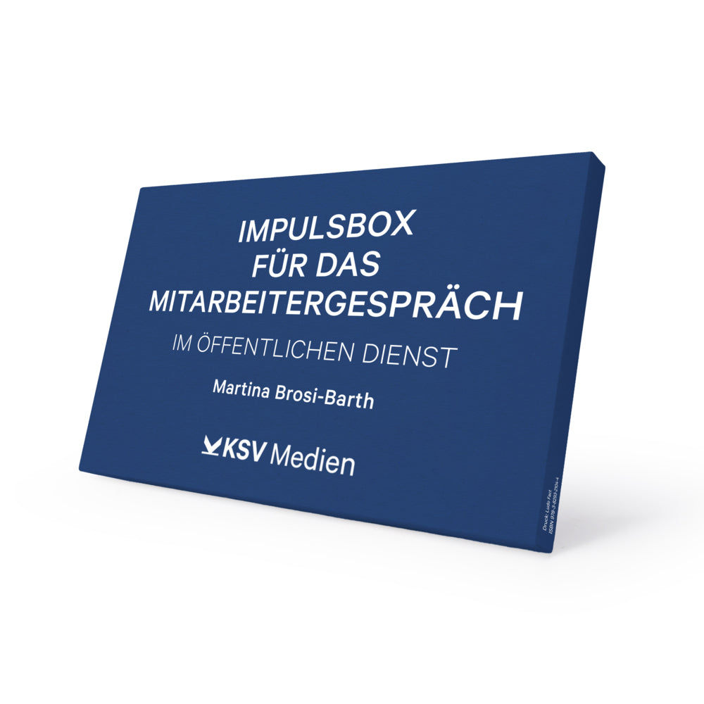 Impulsbox für das Mitarbeitergespräch - Kartenset (Martina Brosi-Barth)