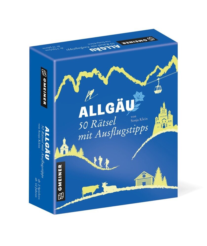 Allgäu - 50 Rätsel mit Ausflugstipps (Sonja Klein)