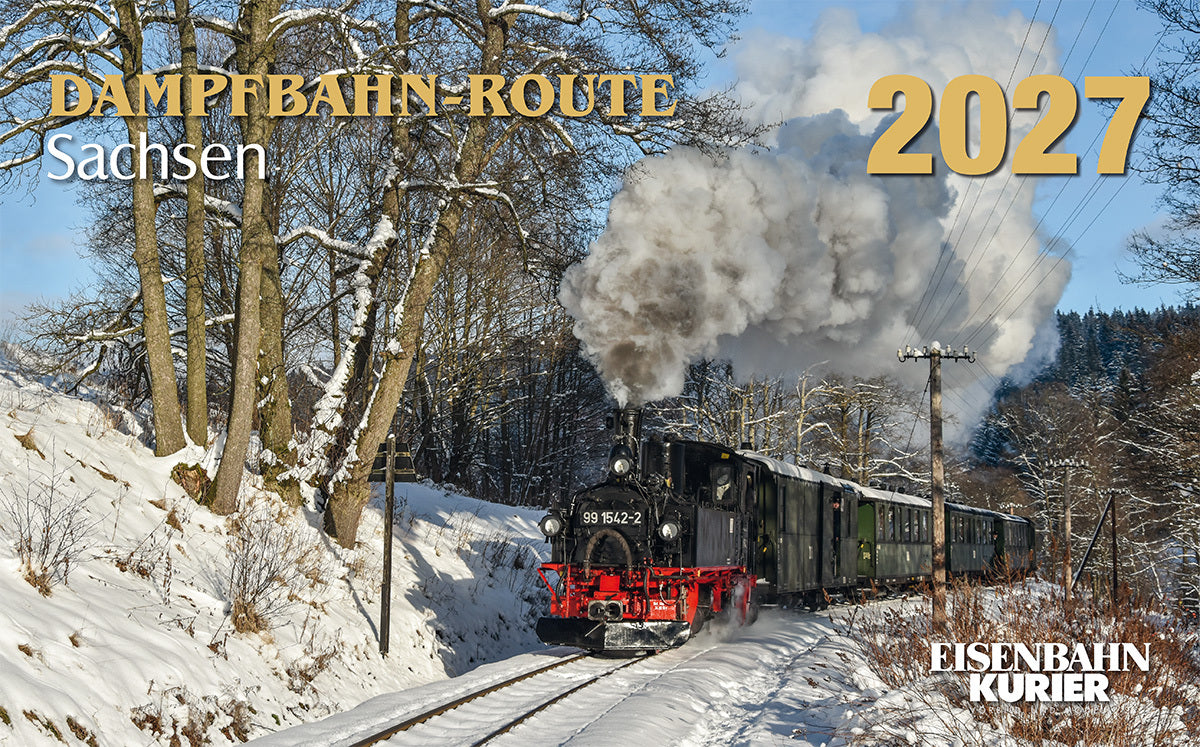 Dampfbahn-Route Sachsen 2027