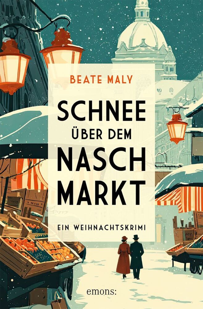Schnee über dem Naschmarkt (Beate Maly)