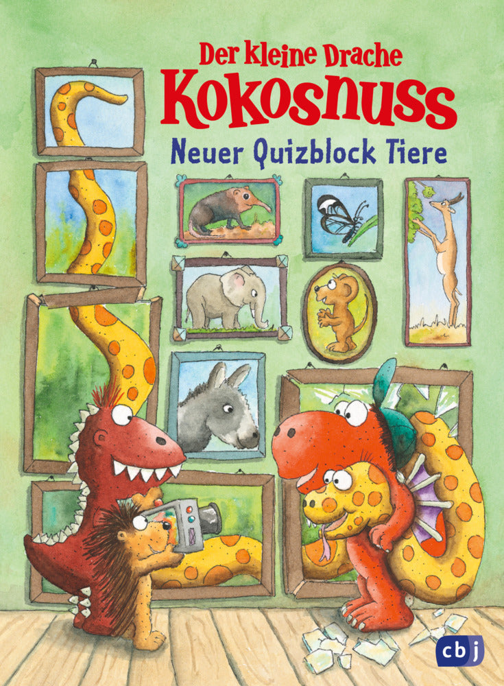Der kleine Drache Kokosnuss - Quizblock Tiere 2 (Ingo Siegner)