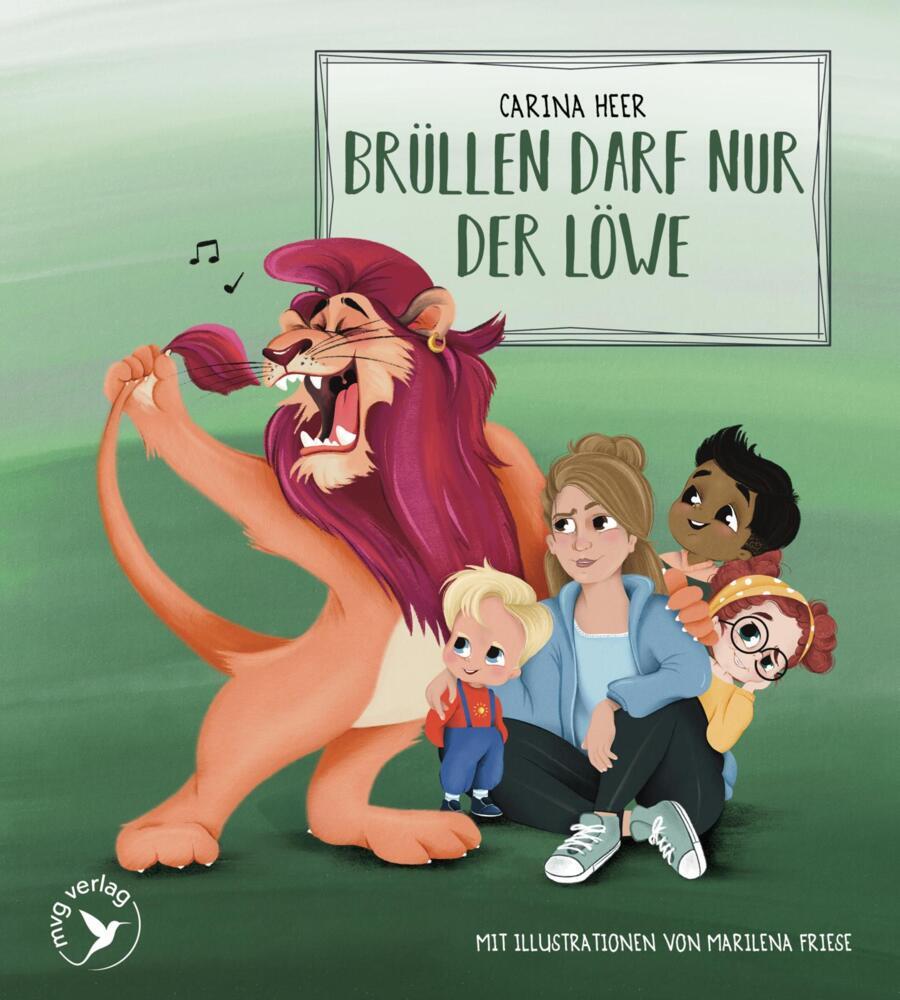 Brüllen darf nur der Löwe - Pappbilderbuch (Carina Heer)