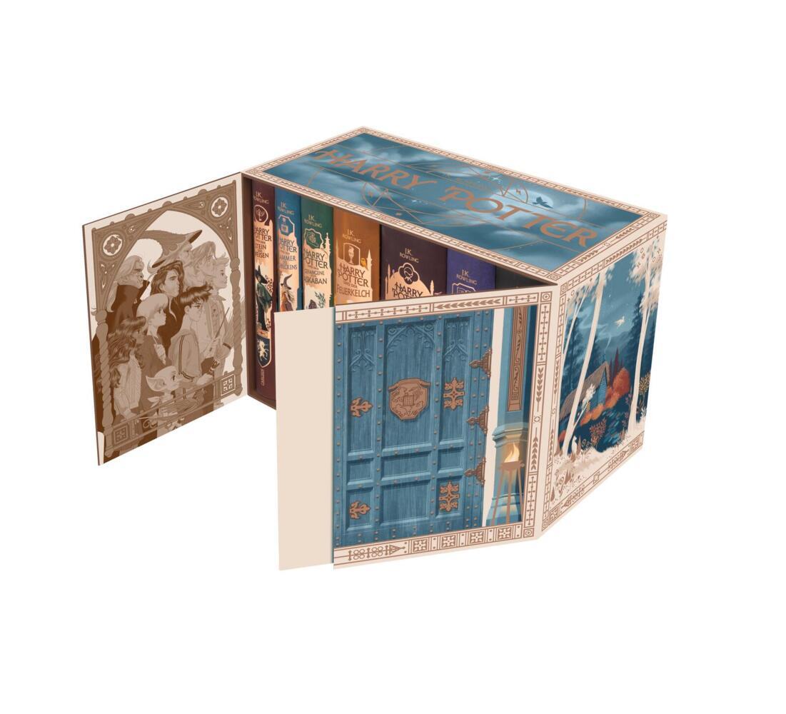 Harry Potter: Band 1-7 im Schuber - mit exklusivem Extra! (Harry Potter), 7 Teile (J. K. Rowling)