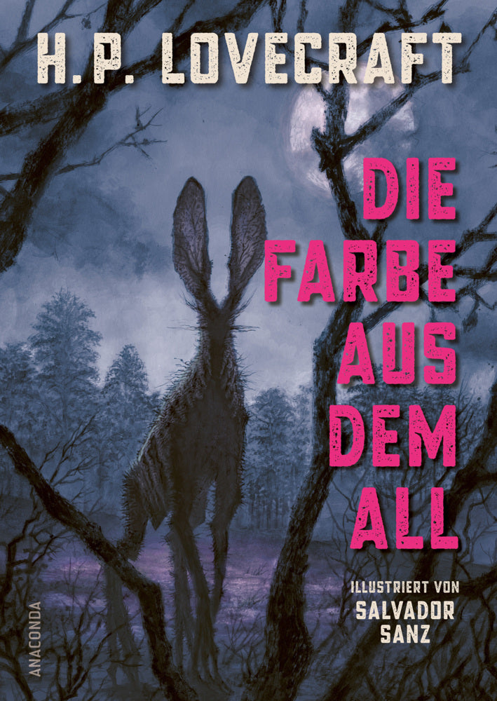 Die Farbe aus dem All. Illustriert von Salvador Sanz (H. P. Lovecraft)