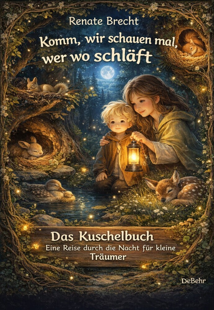 Komm, wir schauen mal, wer wo schläft - Das Kuschelbuch - Eine Reise durch die Nacht für kleine Träumer (Renate Brecht)
