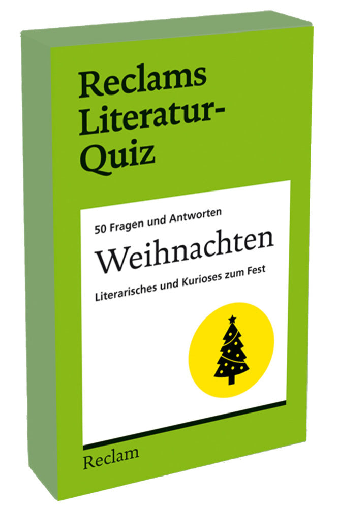 Weihnachten. Literarisches und Kurioses zum Fest. 50 Fragen und Antworten für Büchermenschen (Wieland Schwanebeck)