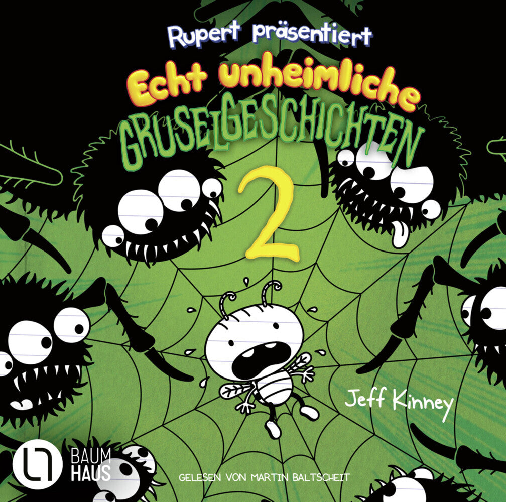 Rupert präsentiert: Echt unheimliche Gruselgeschichten 2, 2 Audio-CD (Jeff Kinney)