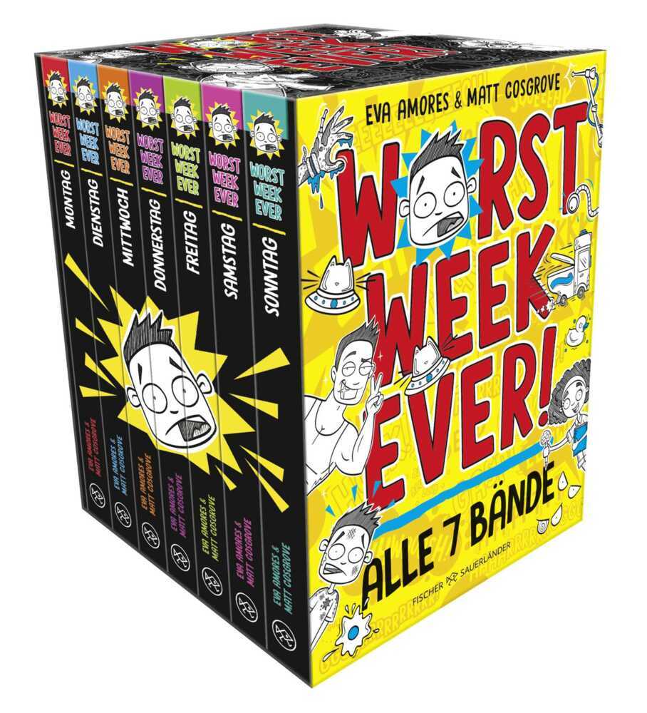 Worst Week Ever im Taschenbuch-Schuber (Bd. 1-7) (Matt Cosgrove)