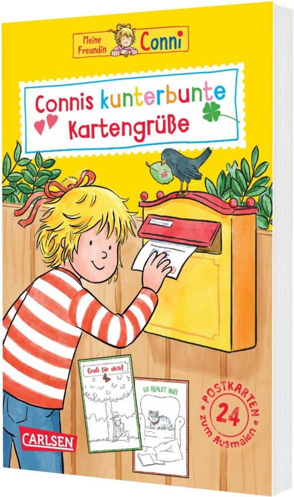 Conni Gelbe Reihe (Beschäftigungsbuch): Connis kunterbunte Kartengrüße (Hanna Sörensen)